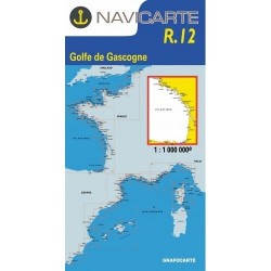 Carte navicarte n°R12 Golfe de Gascogne