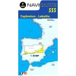 Carte navicarte n°555 Cap Breton, Lekeito