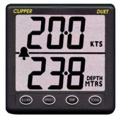 Duet sondeur / loch-speedo  Clipper