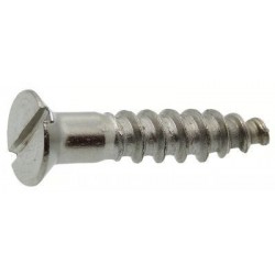 Vis bois tête fraisée fendue 2,5X20