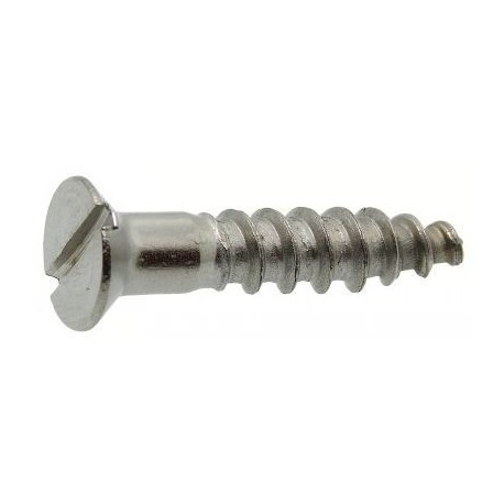 Vis bois tête fraisée fendue 2,5X20