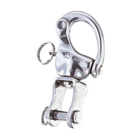 Mousqueton de drisse émerillon manille 120mm