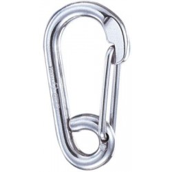 Mousqueton de sécurité symétrique 120 mm