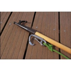 Mousqueton crochet de mouillage simple 120mm