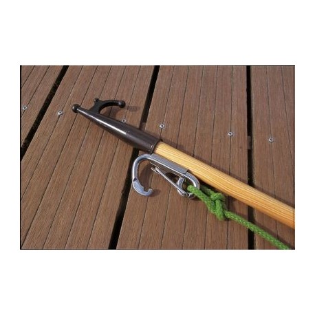 Mousqueton crochet de mouillage simple 170mm