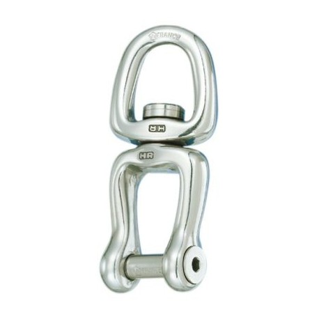 Emerillon inox oeil+chape 6 pans creux 105mm