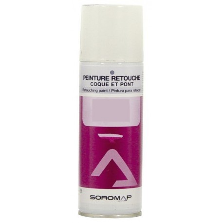 Peinture de retouche coque et pont aérosol 200ml JEANNEAU PONT IVOIRE