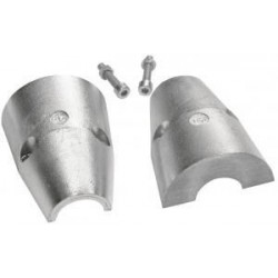 ANODE NOIX D'ARBRE PROFILEE Ø int 30mm