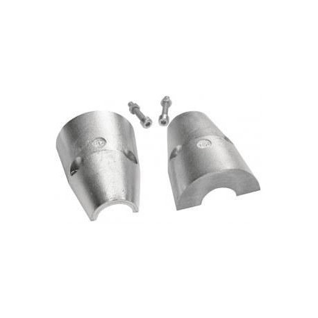 ANODE NOIX D'ARBRE PROFILEE Ø int 30mm