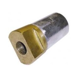 Anode embout conique radice complet Ø arbre 30 mm