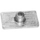 Anode MERCURY  Plaque moteur av. 87