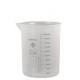 Béchers gradués en polyéthylène 500 ml