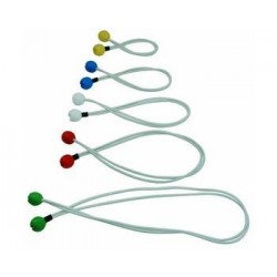 Ferlettes à boules plastique bleue 40cm - Ø 4mm