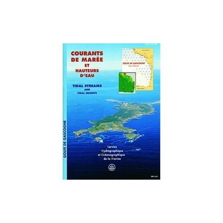 Atlas  565UJA courants des marées Golfe de Gascogne