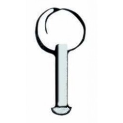 Pivot en inox Ø 4mm