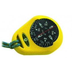 Compas portable jaune