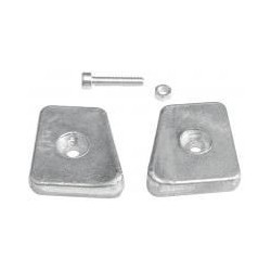 Anode JOHNSON - EVINRUDE - OMC  Double plaque embase ap. 90