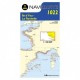 Carte navicarte n°1022 Ile d'Yeu, La rochelle, Les Sables d'Olonne