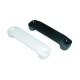 Passant de sangle plastique blanc 25/30mm