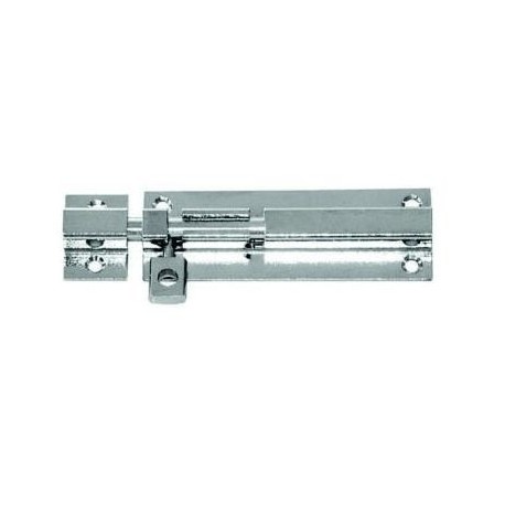 Targette laiton chromé 90x31mm