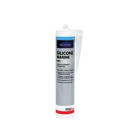 Mastic silicone blanc cartouche 310g