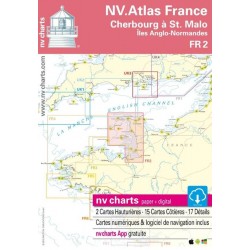 NV charts FR2 Cherbourg à St Malo