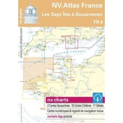 NV charts FR4 Les Sept Îles à Douarnenez