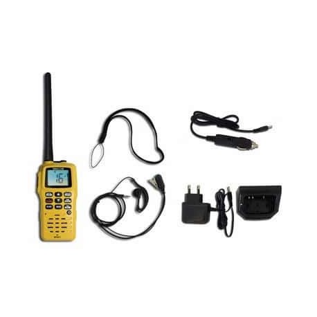 Pack VHF Portable RT411 + 1 Alimentation 12V + 1 Micro-oreillette 
